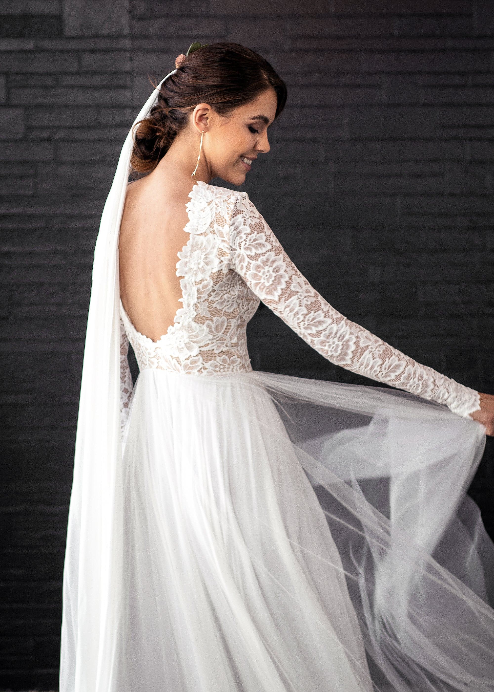 Zoey Scoop-Back Dress - Image 13