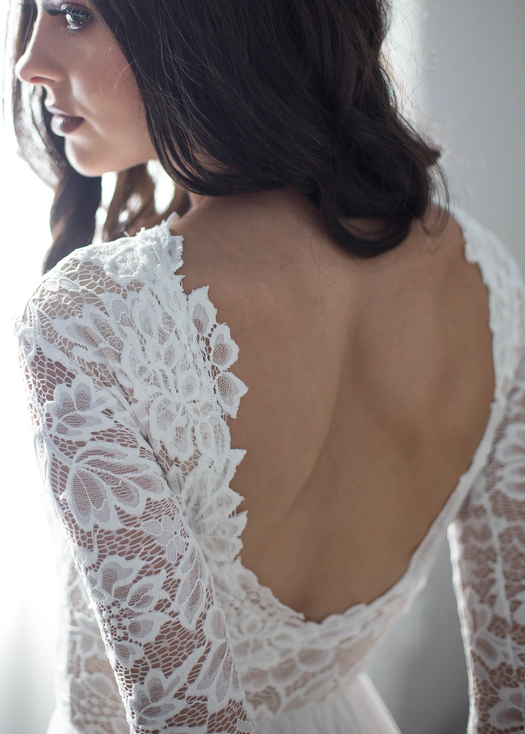 Zoey Scoop-Back Dress - Image 3