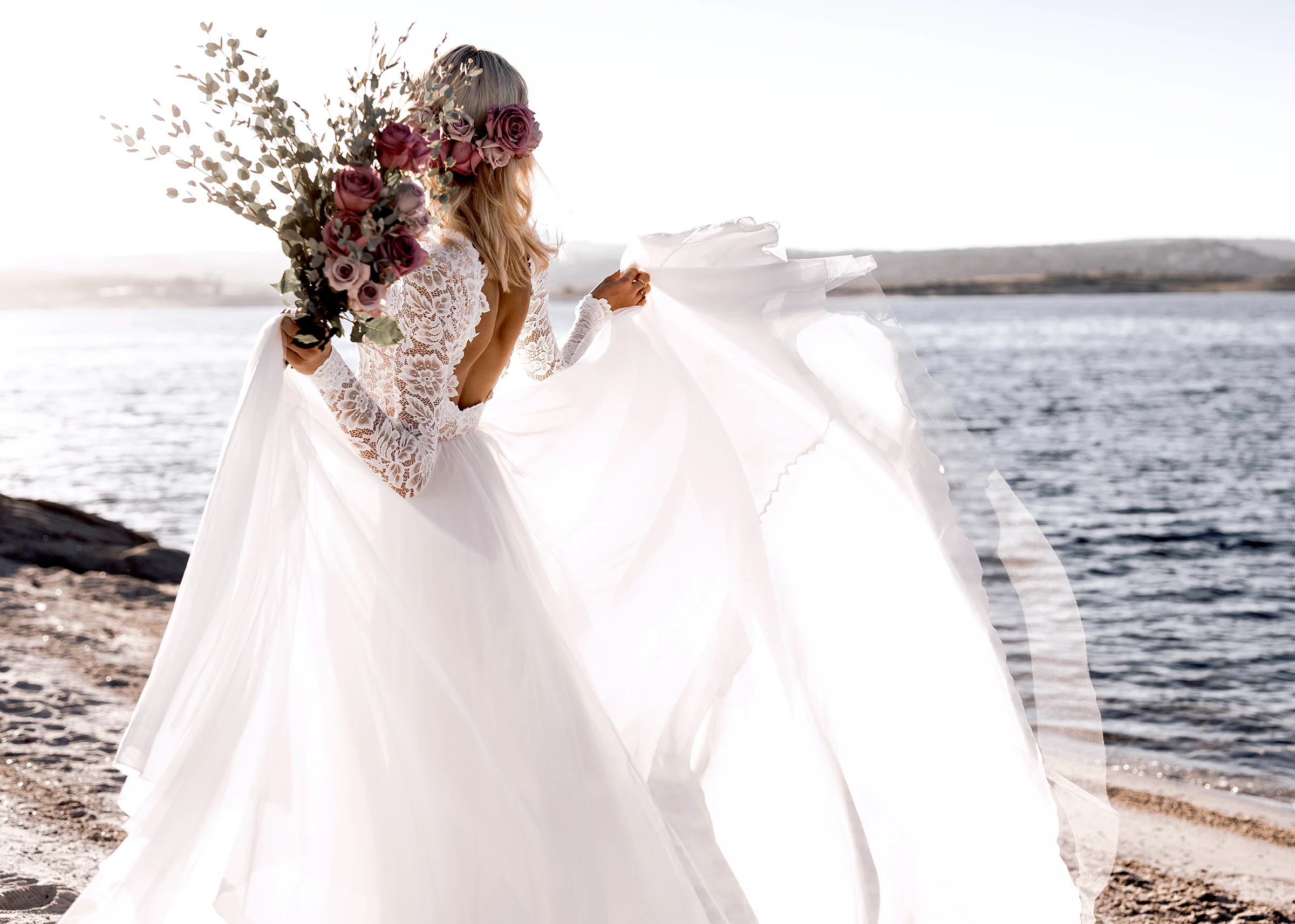 Zoey Scoop-Back Dress - Image 6