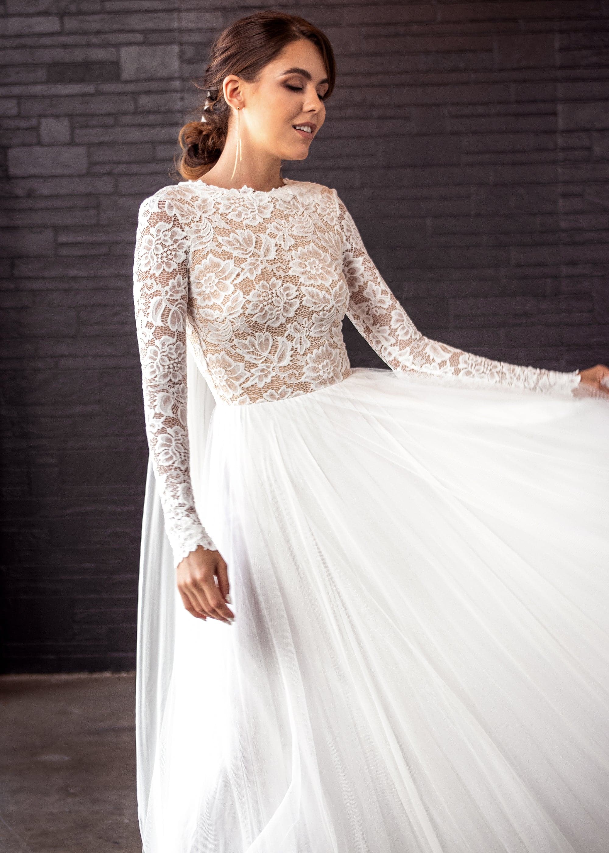 Zoey Scoop-Back Dress - Image 8